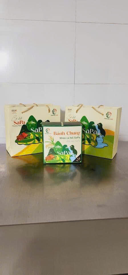 ảnh bánh chứng cá hồi chuẩn